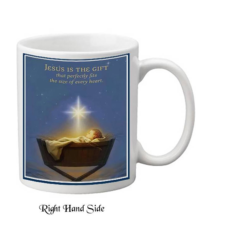 Personalsied Christmas Mug Gift - Jesus is the Gift
